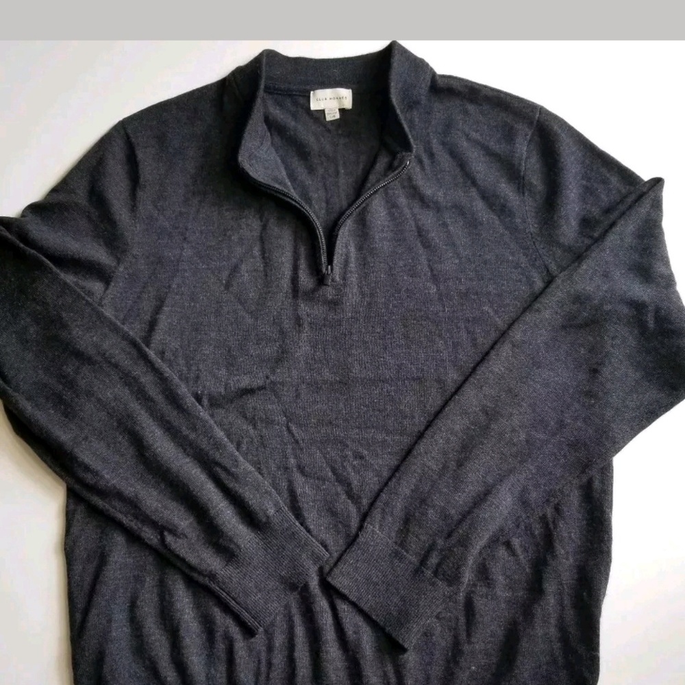 Men's Club Monaco 100% Merino Wool Sweater Large B